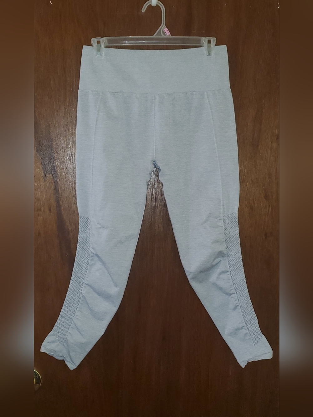 Fabletics Sync Seamless Gray High Waist Leggings Sz Medium